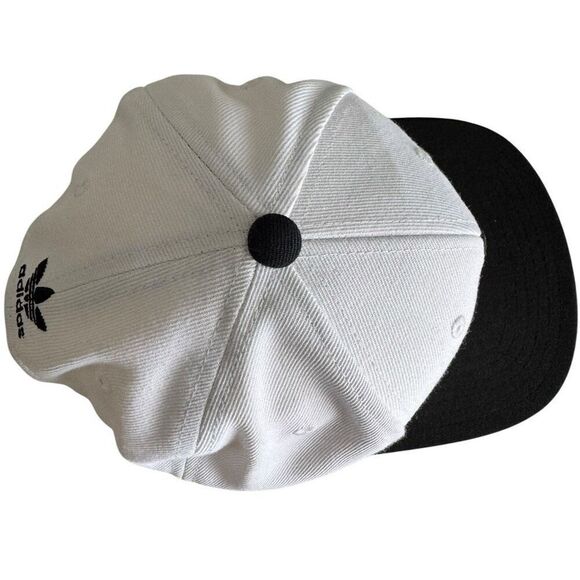 Adidas Original Flat-Brim Basebell Cap With Embroidery Initials - Picture 8 of 13